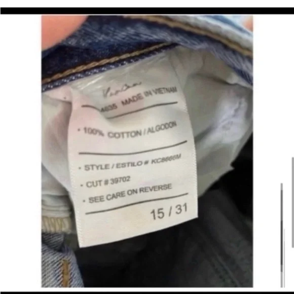 KANCAN 90’s Wide Leg Flare Hi Rise Jeans - Picture 9 of 10